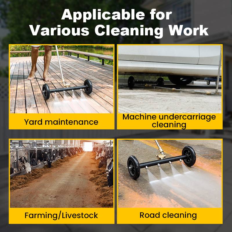 💥Hot Sale🍃Undercarriage Pressure Cleaner Water Broom