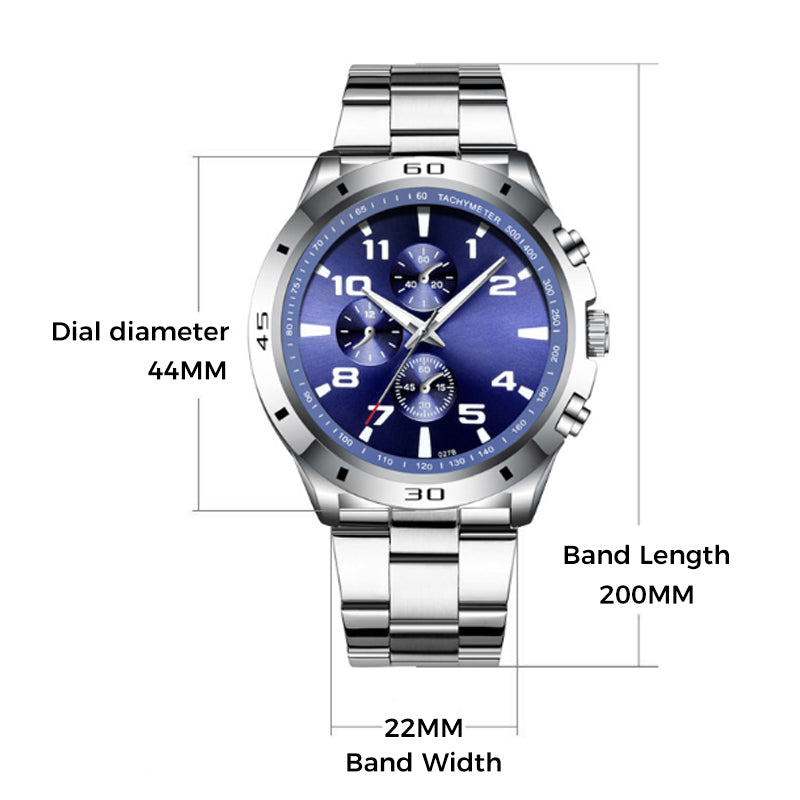💯Limited Time Half Price-Fashion Waterproof Luminous Quartz Watch