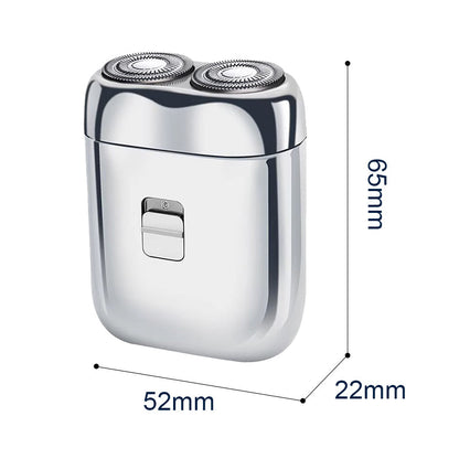 🔥Portable Dual-Head Electric Shaver for Men