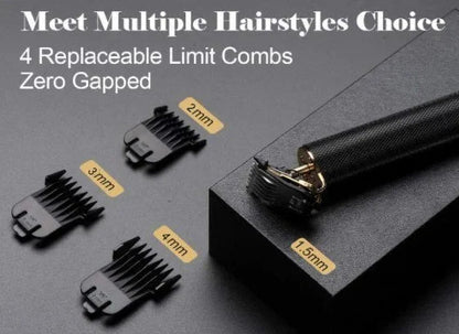 🔥2025 Hot Sale 50% OFF🎁Cordless Zero Gapped Trimmer Hair Clipper