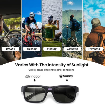 💥🏆Hot new models😎Classic Smart Photochromic Polarized Sunglasses