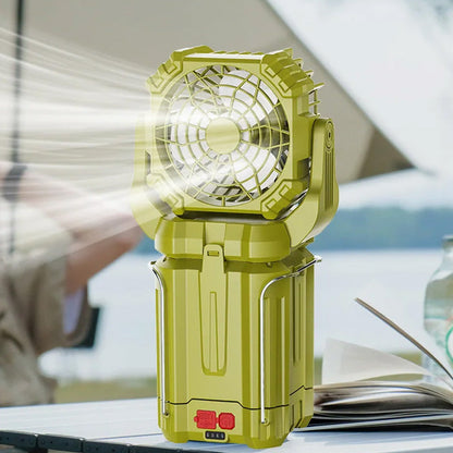 💖Limited Time 50% OFF💡Solar LED Strong Light Outdoor Fan Lantern🔋