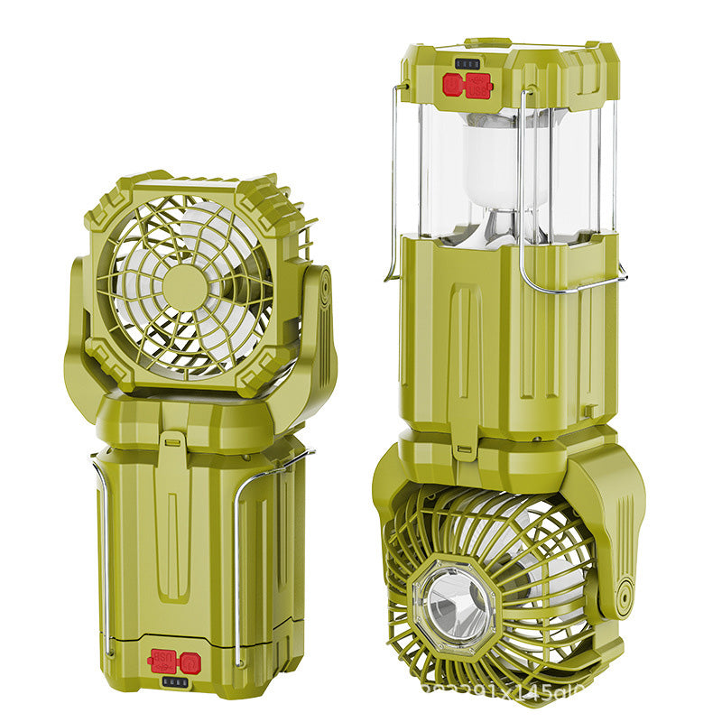💖Limited Time 50% OFF💡Solar LED Strong Light Outdoor Fan Lantern🔋
