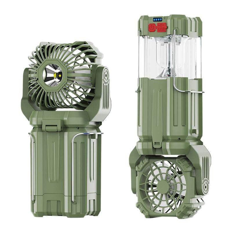 💖Limited Time 50% OFF💡Solar LED Strong Light Outdoor Fan Lantern🔋