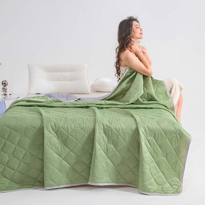 🌙Last Day 50% OFF-❄️Breathable Printed Washable Summer Cooling Comforter💤