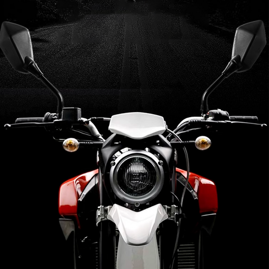 Wide-View Adjustable Rearview Mirrors