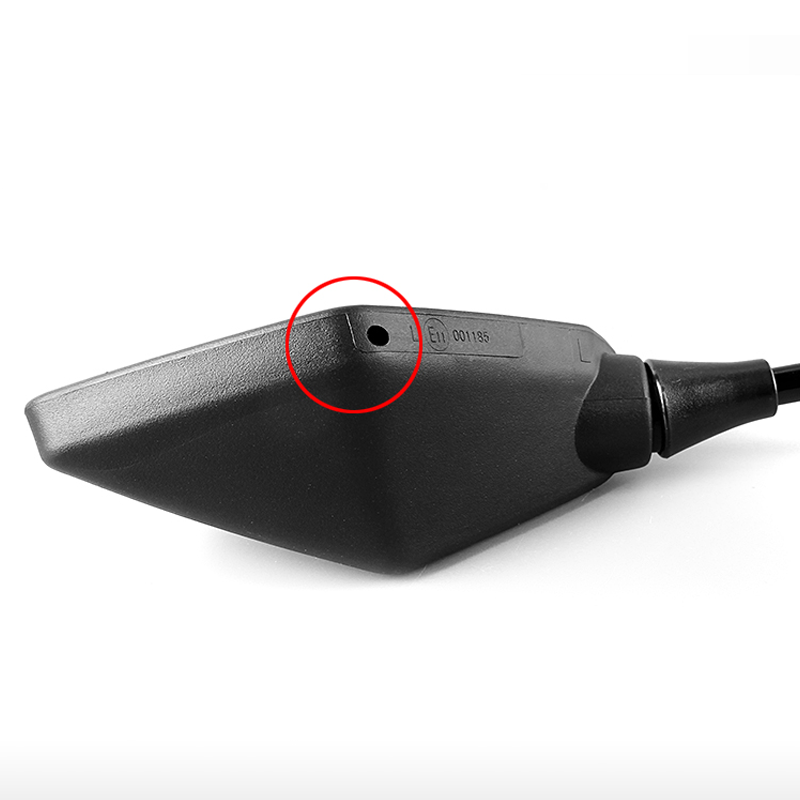 Wide-View Adjustable Rearview Mirrors