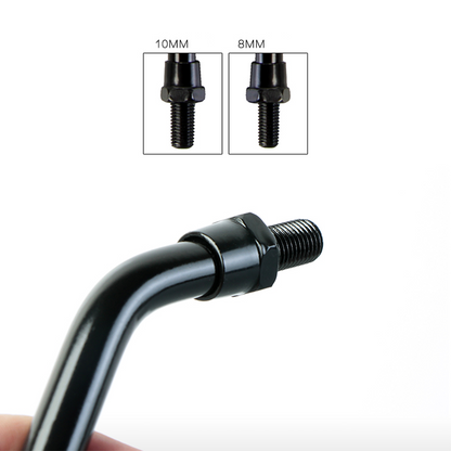 Wide-View Adjustable Rearview Mirrors