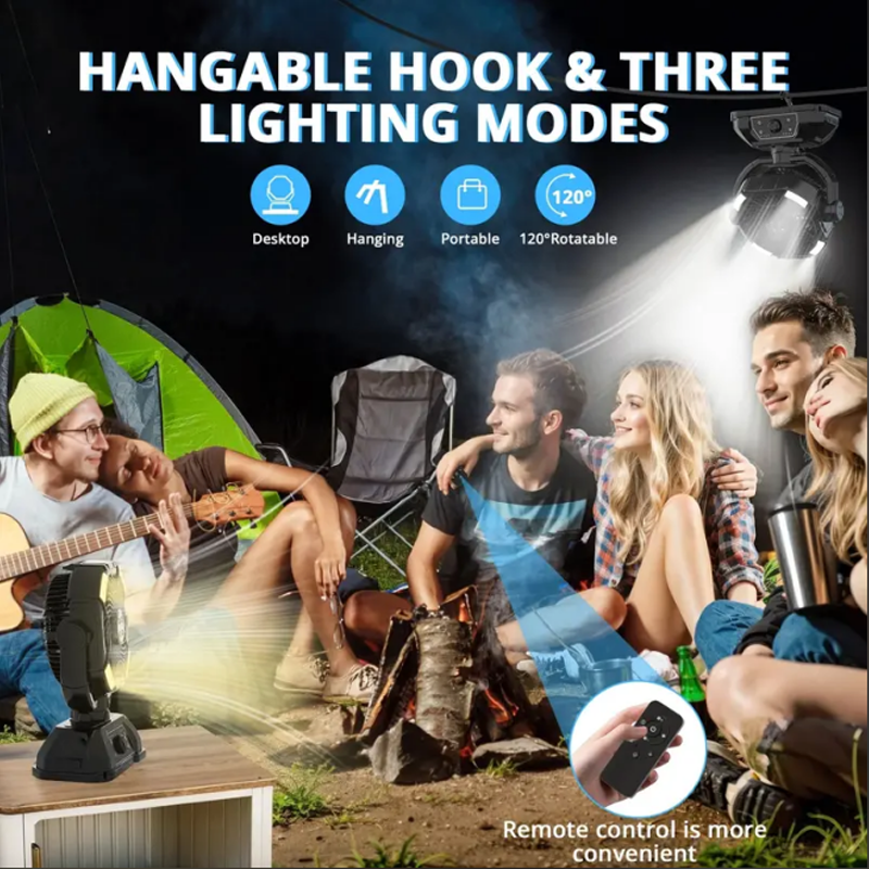 🔥Free Shipping🔥Portable Camping Multifunction Fan