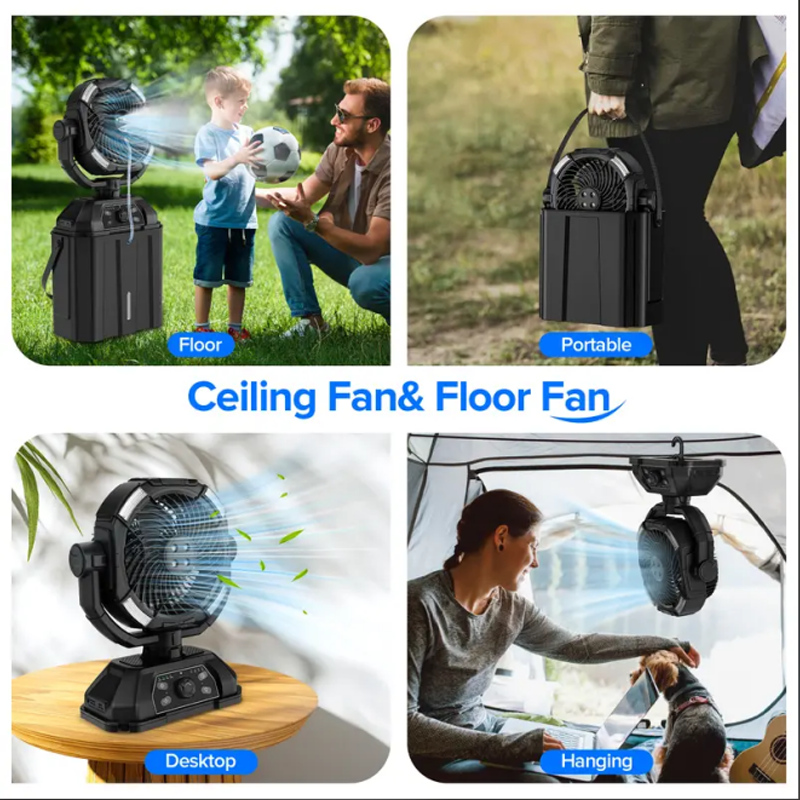🔥Free Shipping🔥Portable Camping Multifunction Fan