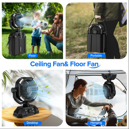 🔥Free Shipping🔥Portable Camping Multifunction Fan