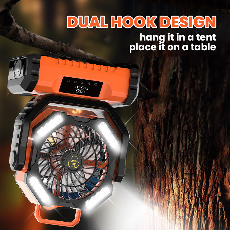 🔥Hot Sale 50% OFF🎁Portable Oscillating Fan with Remote Control