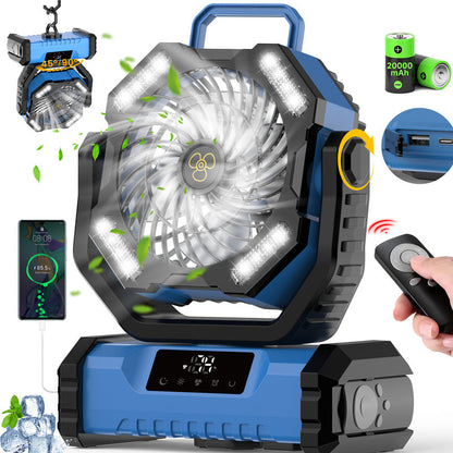 🔥Hot Sale 50% OFF🎁Portable Oscillating Fan with Remote Control