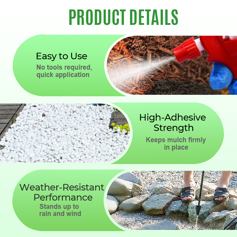 🔥 FLASH SALE - 60% OFF 🔥 Quick-Drying Sticky Landscape Adhesive – Instant Hold, Zero Mess! 🌿✨